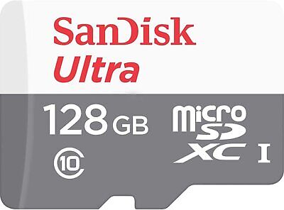 SANDISK ULTRA MICRO SDXC 128GB  SDSQUNR MEMORY CARD