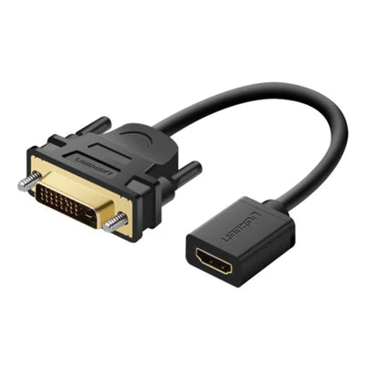 UGREEN 20118 DVI MALE TO HDMI FEMALE ADAPTER CABLE