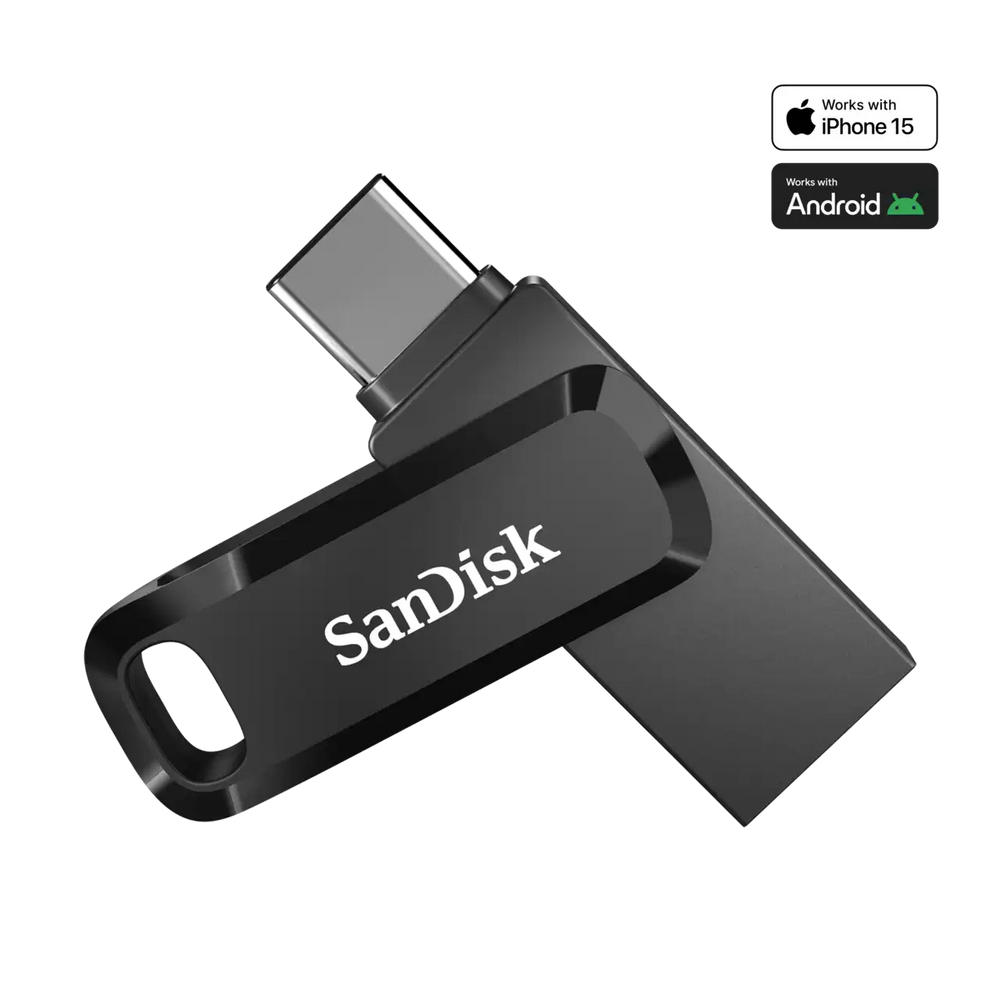 SANDISK ULTRA DUAL DRIVE GO USB TYPE-C 64GB FLASH DISK DRIVE