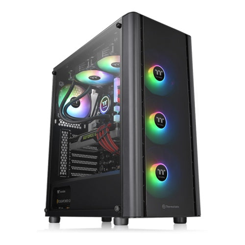 THERMALTAKE V250 ARGB MB SYNC TG WINDOW ATX MID-TOWER CHASSIS GAMING CASE