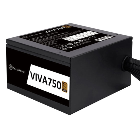 SILVERSTONE VIVA 750WATTS 80+ BRONZE APFC NON-MODULAR POWER SUPPLY
