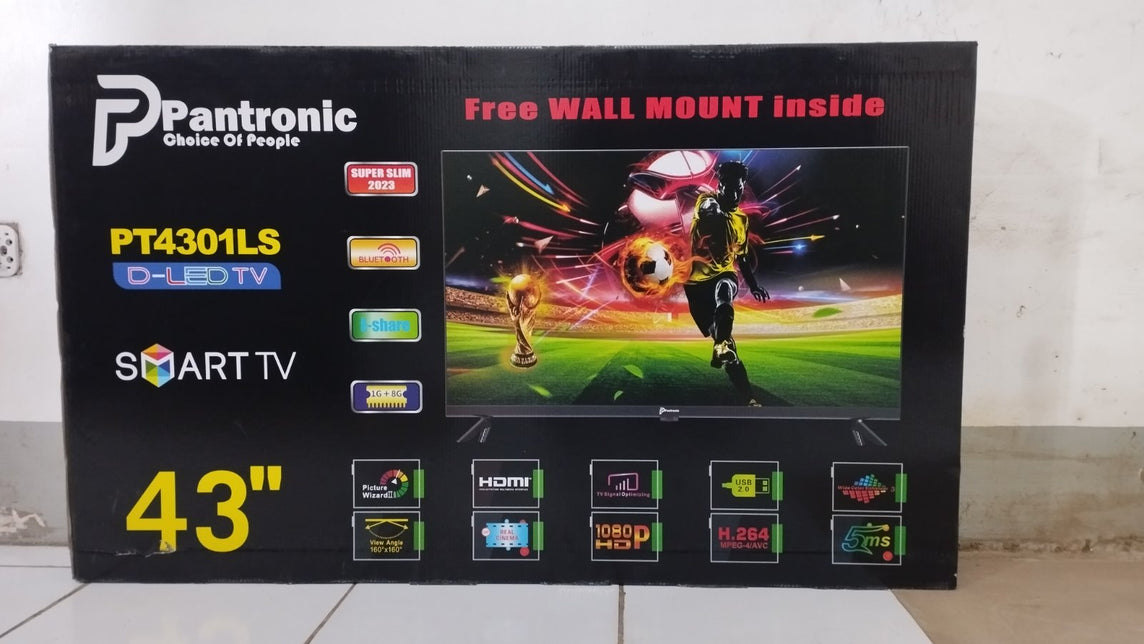 PANTRONIC PT4301LS 43 INCH SMART TV