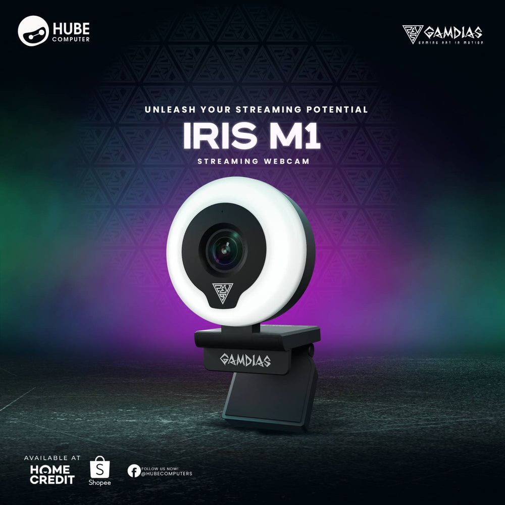 GAMDIAS IRIS M1 STREAMING WEB CAMERA