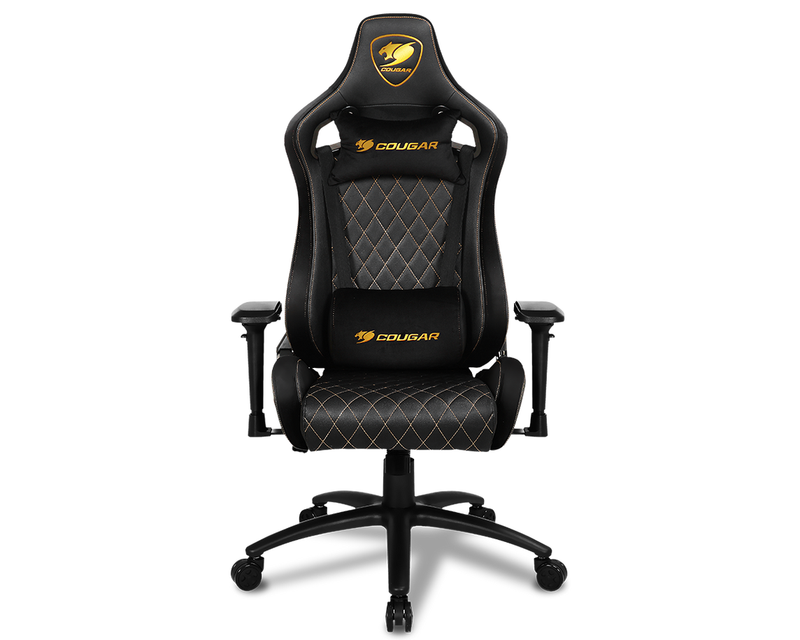 COUGAR ARMOR-S ROYAL DELUXE BLACK-GOLD  GAMING CHAIR