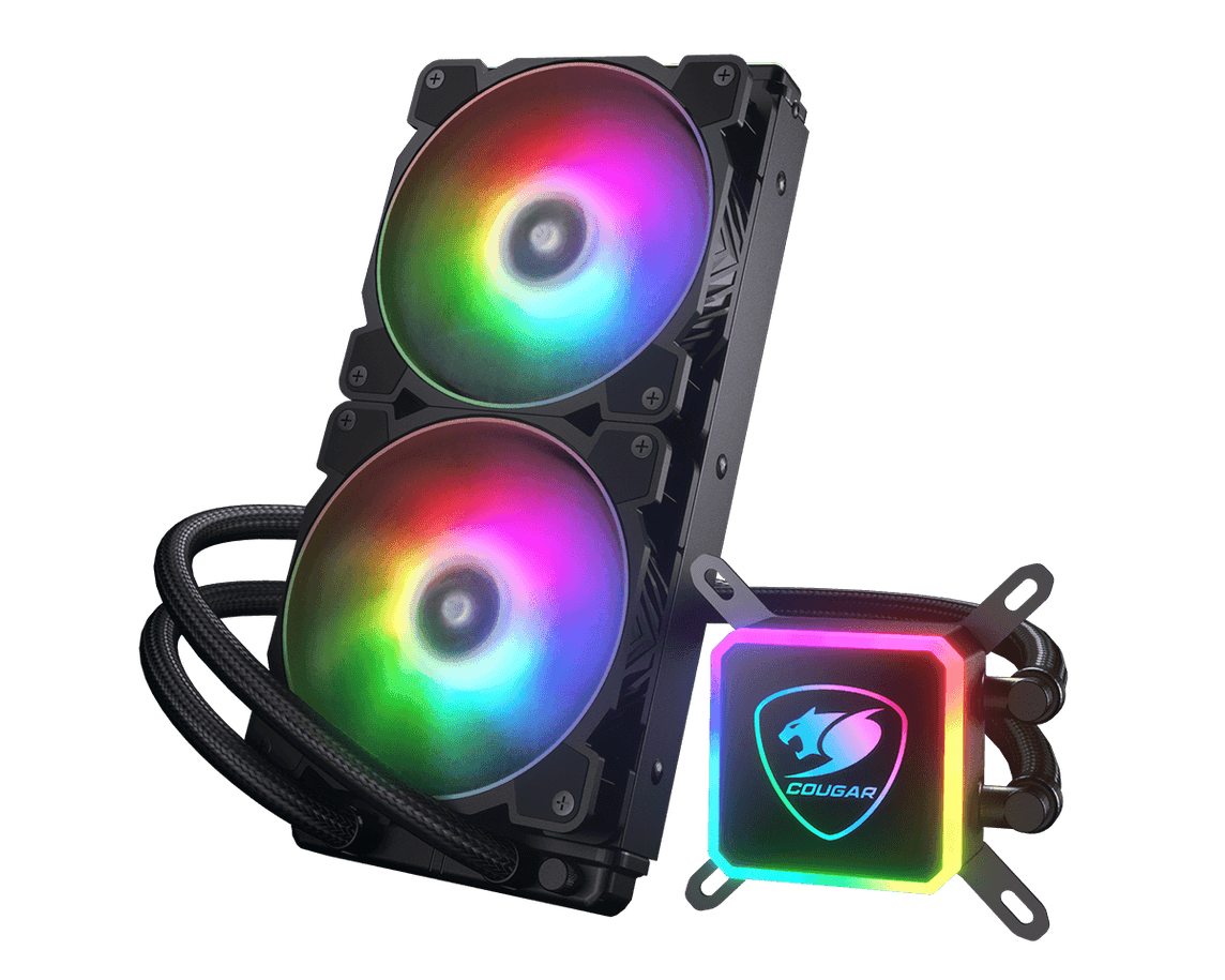 COUGAR AQUA 240 240MM AIO INTEGRATED LIQUID CPU COOLER