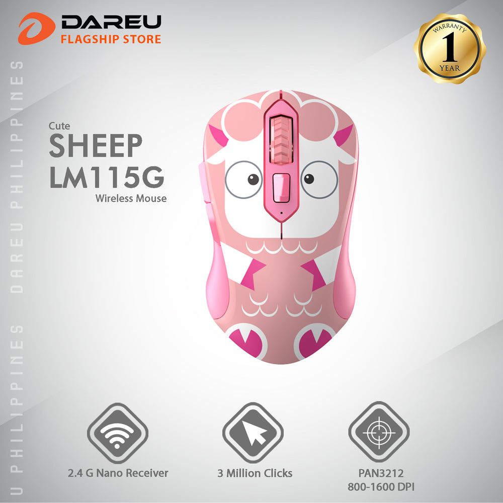 DAREU LM115G SHEEP WIRELESS MOUSE