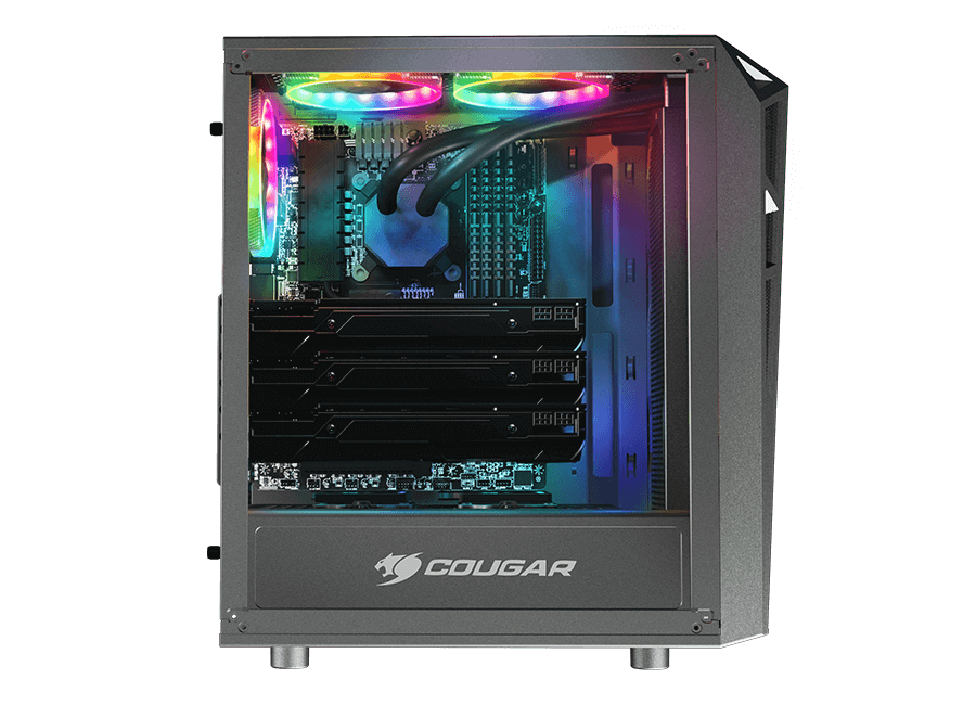 COUGAR TURRET RGB BLACK ATX MID TOWER CASE