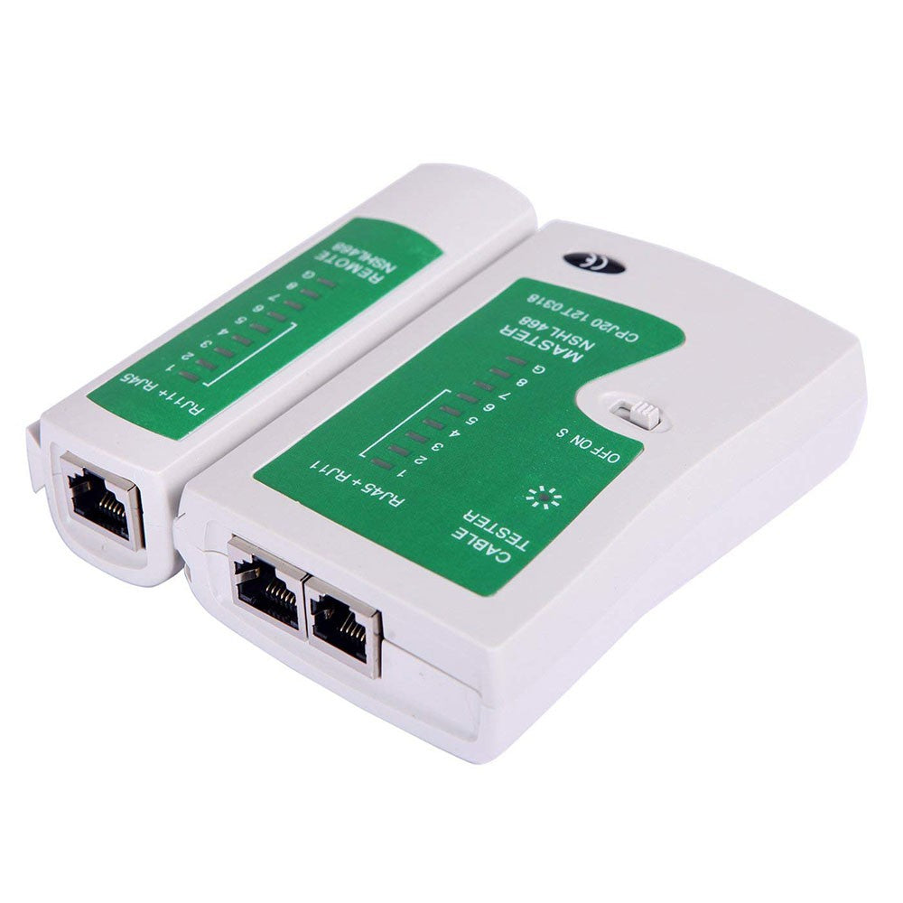 RJ45 AND RJ11 NETWORK CABLE LAN TESTER