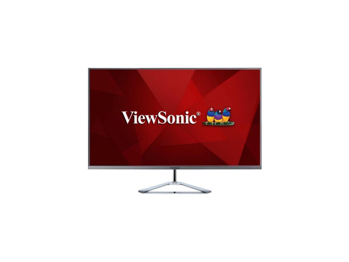 VIEWSONIC VX3276-2K-MHD 32" (ACTUAL SIZE 31.5") BUILT-IN SPEAKERS EDGE TO EDGE FAMELESS ANTI-GLARE LED BACKLIT IPS MONITOR