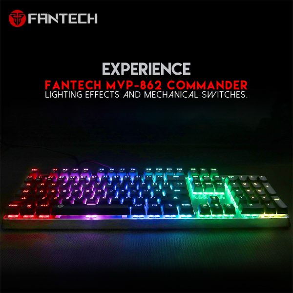 FANTECH MVP-862 COMMANDER MECHANICAL KEYBOARD