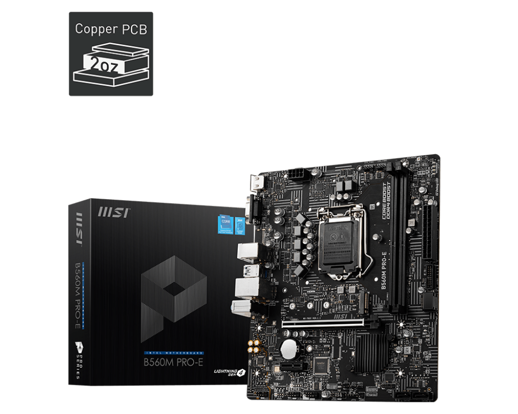 MSI B560M PRO-E (D-SUB/HDMI) MOTHERBOARD