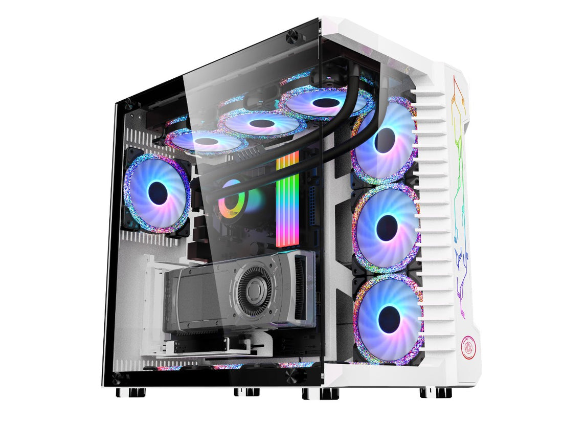 INPLAY ROBIN 101 DUAL CHAMBER ATX WHITE CASE