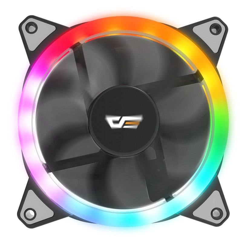 DARKFLASH DR11 RAINBOW COLOR CHASSIS -SINGLE FAN
