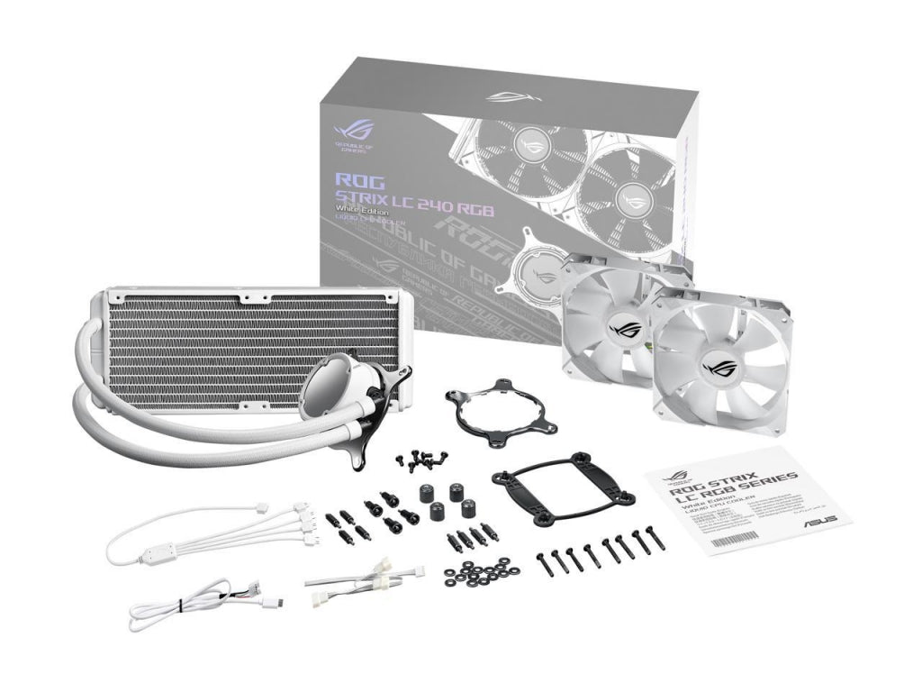 ASUS ROG STRIX LC 360 RGB WHITE EDITION ALL-IN-ONE LIQUID COOLER