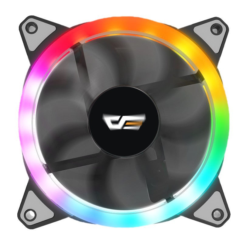 DARKFLASH 14CM RAINBOW LED RGB FANS