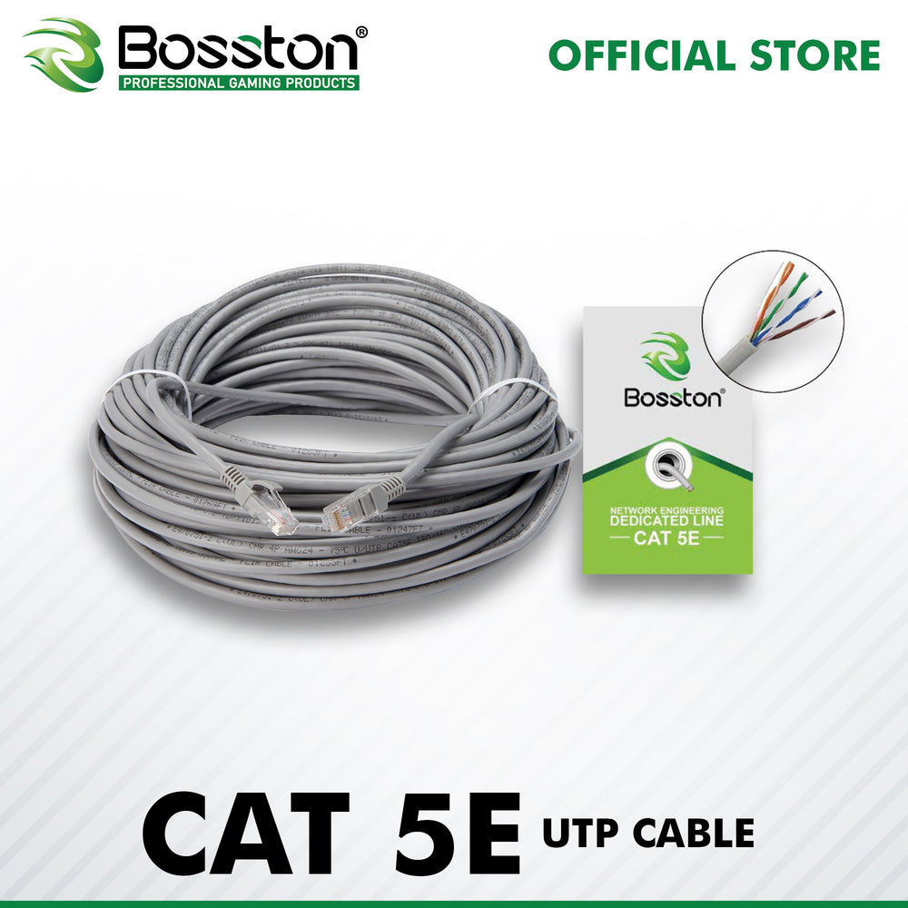 BOSSTON CAT 5E UTP CABLE (BOX)