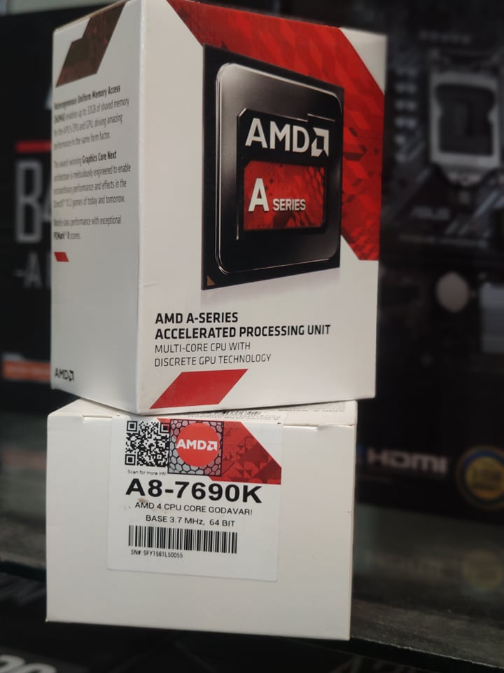 A8-7690K 3.7GHZ 4MB FM2+ RADEON R7 PROCESSOR