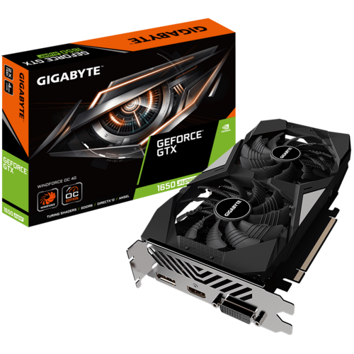 GIGABYTE GEFORCE GTX 1650 SUPER WINDFORCE OC 4G GRAPHICS CARD