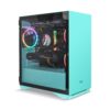 DARKFLASH DLM22 MATX TEMPERED GLASS SIDE PANEL NEO MINT GAMING CASE