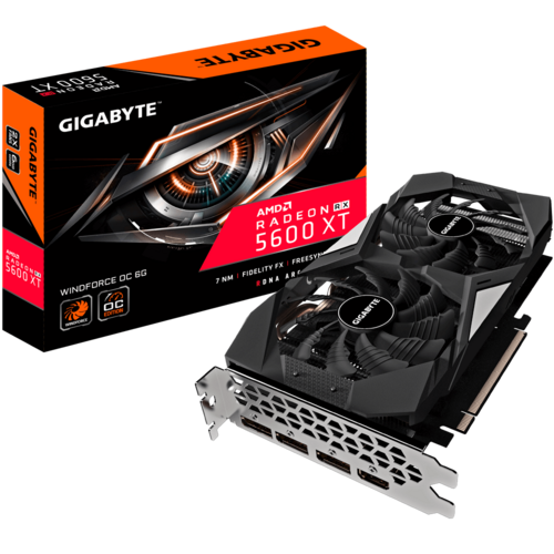 GIGABYTE RADEON RX 5600 XT WINDFORCE OC 6G GRAPHICS CARD