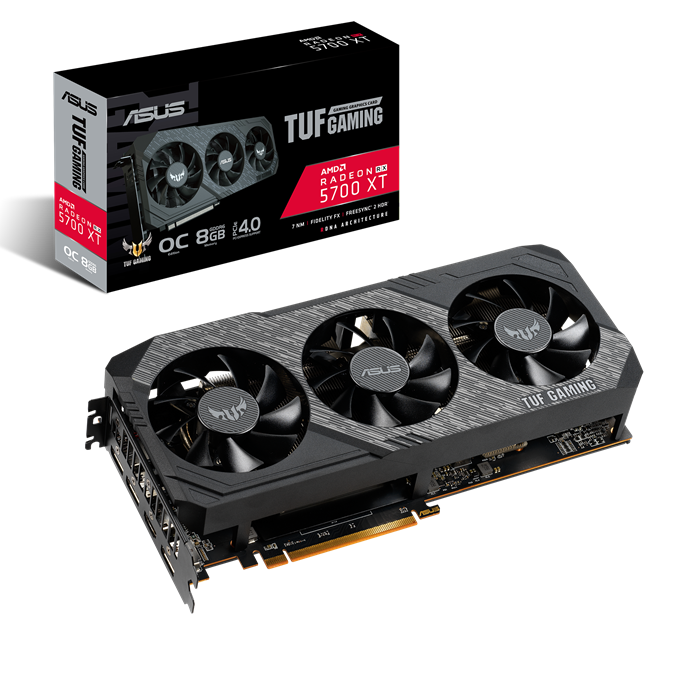 ASUS TUF GAMING RADEON RX 5700 XT 8GB EVO GRAPHICS CARD