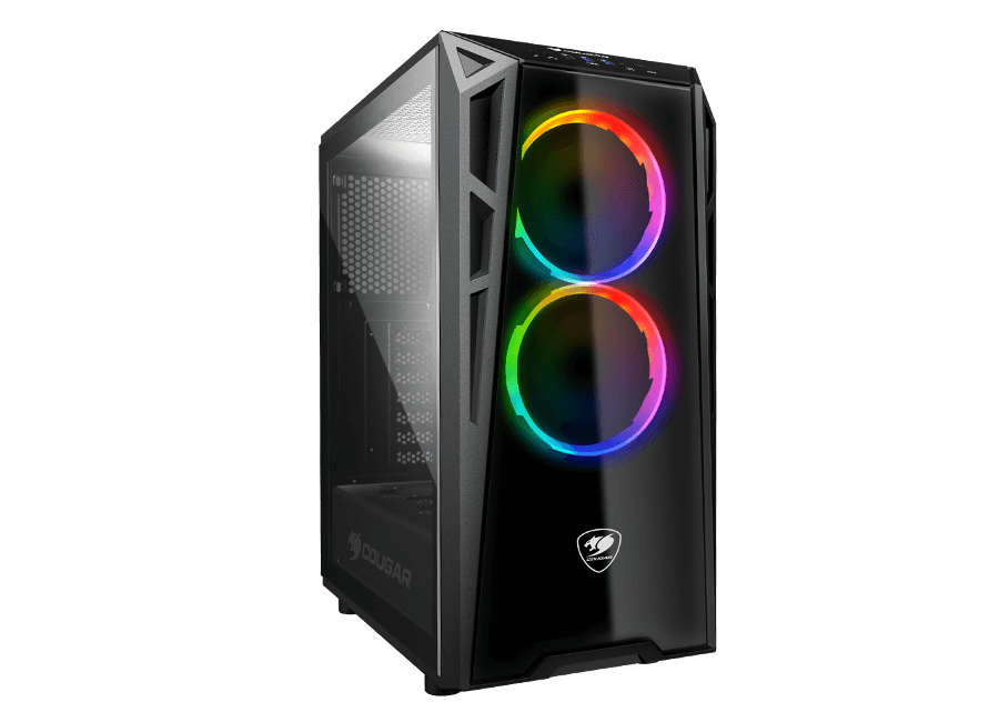 COUGAR TURRET RGB BLACK ATX MID TOWER CASE