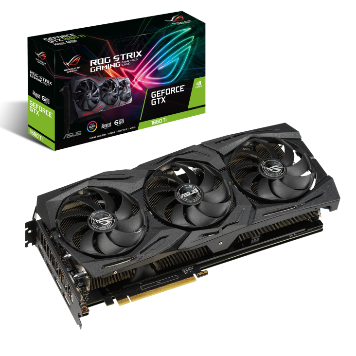 ASUS ROG STRIX GEFORCE GTX 1660Ti 6GB GRAPHICS CARD