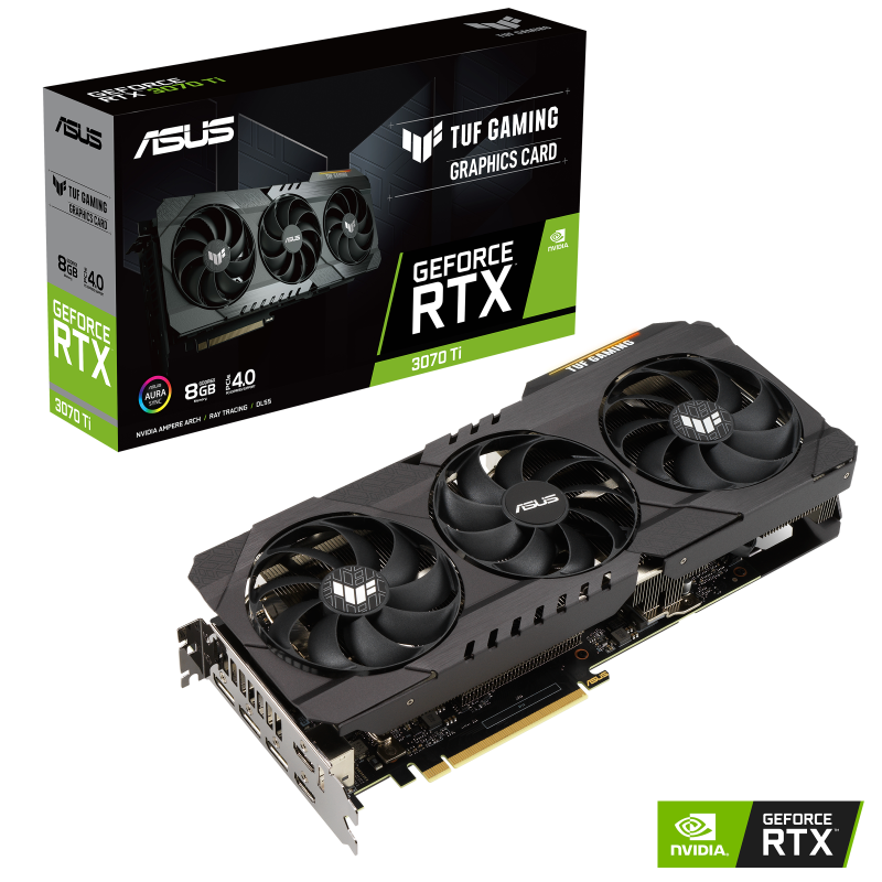 ASUS TUF GAMING GEFORCE RTX 3070 TI 8GB GDDR6X GRAPHICS CARD