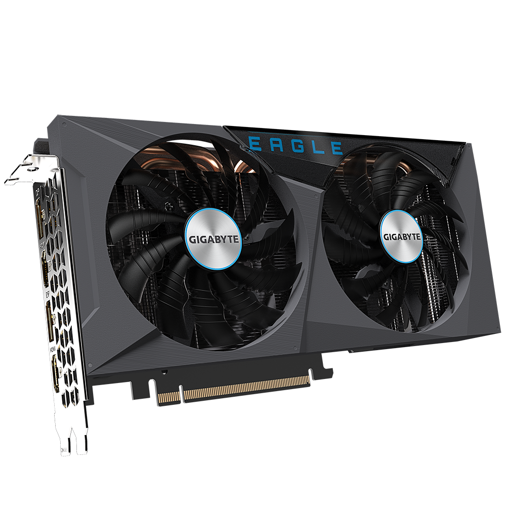 GIGABYTE GEFORCE RTX 3060 TI EAGLE 8G GDDR6  GRAPHICS CARD