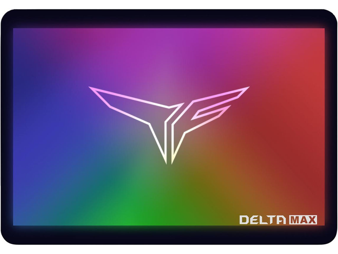 TEAMGROUP T-FORCE DELTA MAX RGB SSD 2.5" 1TB SATA III 3D NAND INTERNAL SSD