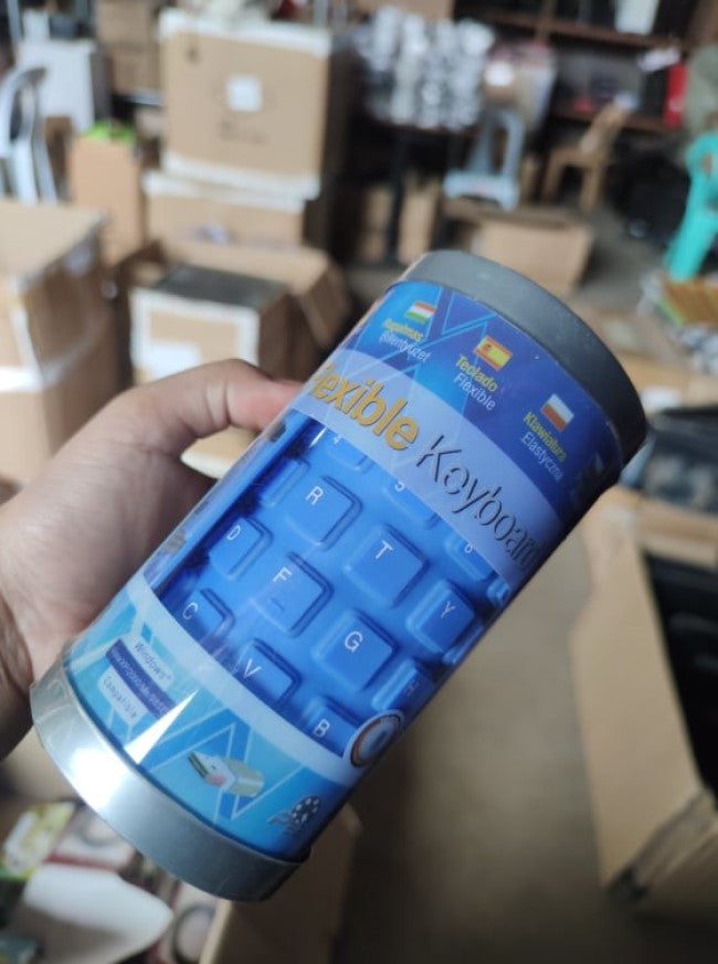FLEXIBLE KEYBOARD PLAIN 10''