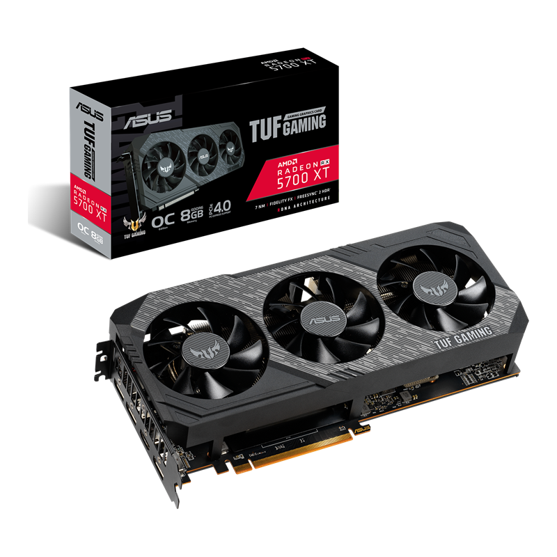 ASUS TUF GAMING RADEON RX 5700 XT 8GB EVO GRAPHICS CARD