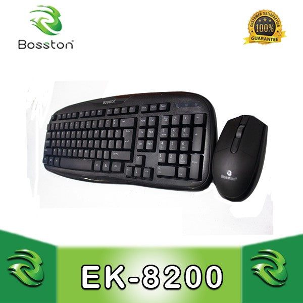 BOSSTON EK8200 KEYBOARD AND MOUSE COMBO (PD)