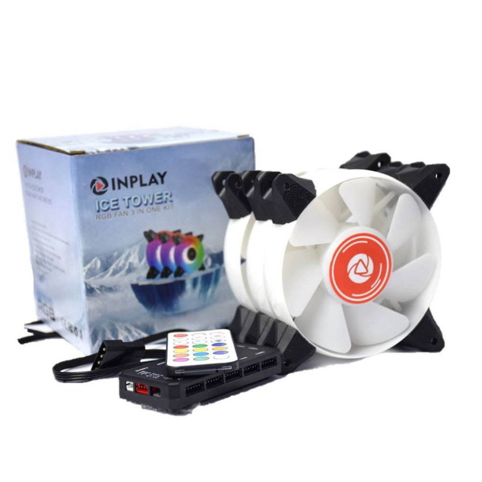 INPLAY ICETOWER V2 RGB FAN 3IN1 KIT W/ REMOTE (PD)
