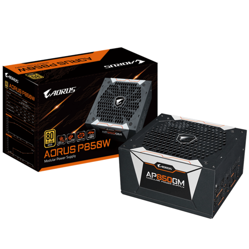 GIGABYTE AORUS P850W 850WATTS 80+ GOLD MODULAR POWER SUPPLY (GP-AP850GM)