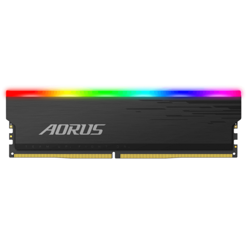 GIGABYTE AORUS RGB MEMORY 16GB MEMORY KIT, SELECTED HIGH QUALITY MEMORY ICS, AND AMD X570 CERTIFIED.