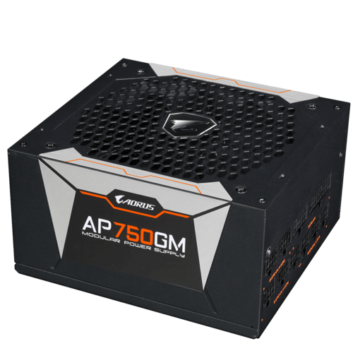 GIGABYTE AORUS P750W GP-AP750GM 750W ATX 12V V2.31 80 PLUS GOLD CERTIFIED FULL MODULAR ACTIVE PFC POWER SUPPLY