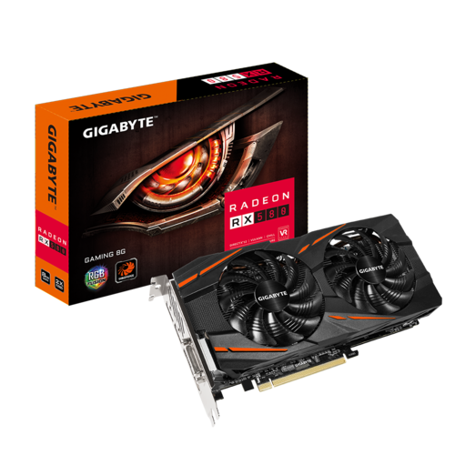 GIGABYTE RADEON RX580 8GB GDDR5 GRAPHICS CARD