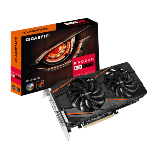 GIGABYTE RADEON RX570 GAMING 8GB GDDR5 GRAPHICS CARD