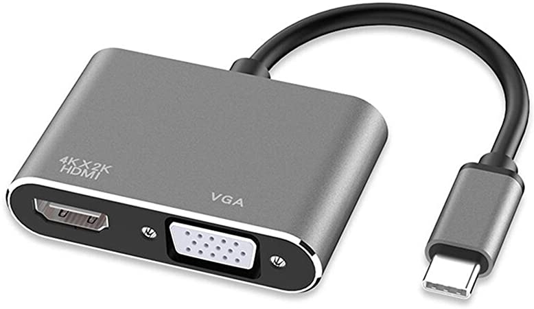 TYPE C TO HDMI / VGA ADAPTOR 2IN1