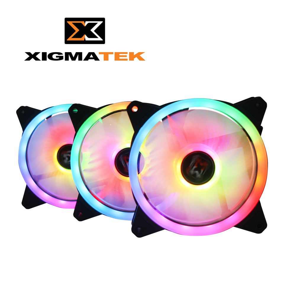 XIGMATEK GALAXY II ULTIMATE AO120 ARGB 3-FAN PACK