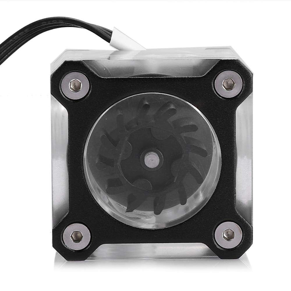 PC WATER COOLING FLOW INDICATOR METER G1/4 THREAD PART FOR COMPUTER PC HPT BLACK