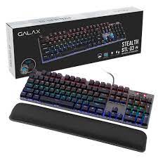 GALAX  STEALTH-03 (STL-03) BLUE SWITCH, 104 US LAYOUT GAMING KEYBOARD