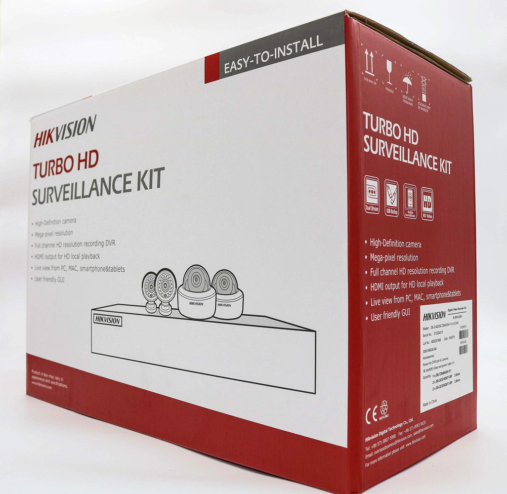 HIKVISION TVI-4CH2D2B 2MP ECO 4 CHANNEL CCTV KIT