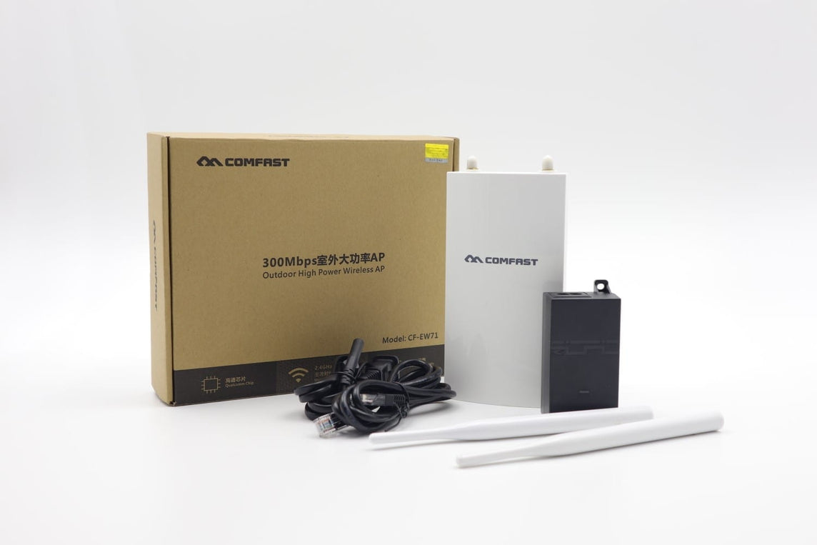 COMFAST CF-EW71 OUTDOOR AP 300MBPS WIFI COVERAGE WIFI EXTENDER