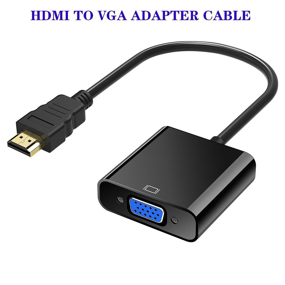 HDMI TO VGA WITHOUT AUDIO ADAPTER