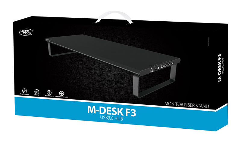 DEEPCOOL DP-MS-MDF3-BKD3 M-DESK F3 USB 3.0 HUB TABLE