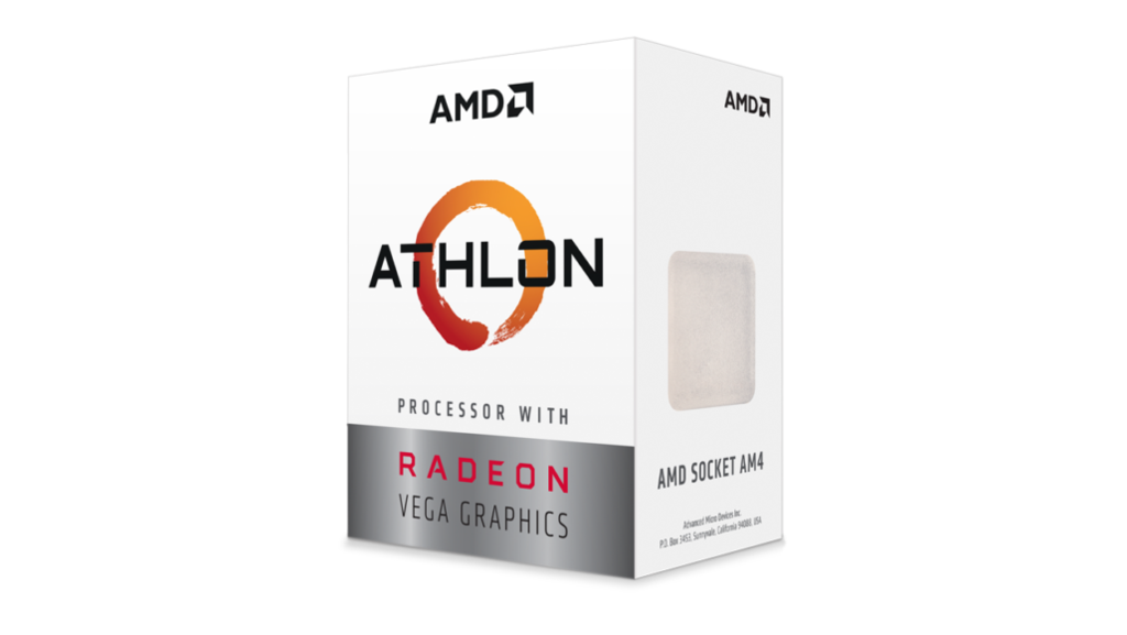 AMD ATHLON™ 200GE  WITH RADEON™ VEGA 3 GRAPHICS PROCESSOR