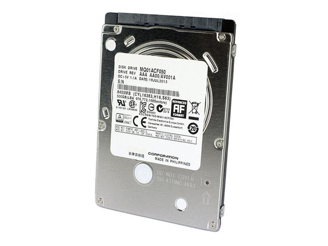 TOSHIBA 500GB 2.5-INCH SATA LAPTOP HDD