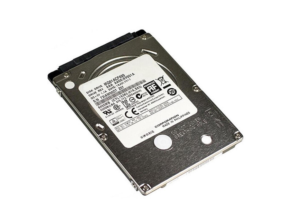 TOSHIBA 500GB 2.5-INCH SATA LAPTOP HDD